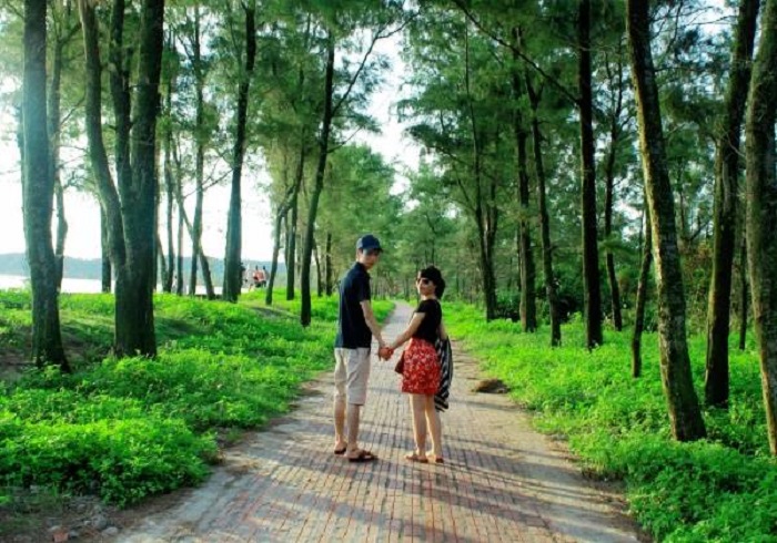 Con đường tình yêu trên đảo Cô Tô