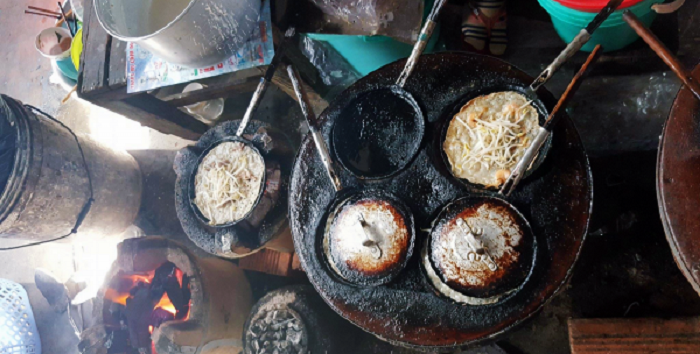 Bánh xèo chợ Nhơn Lý Quy Nhơn