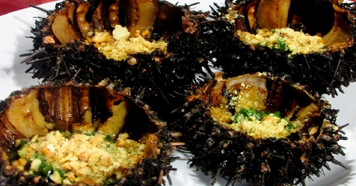 Cháo nhum biển Lý Sơn