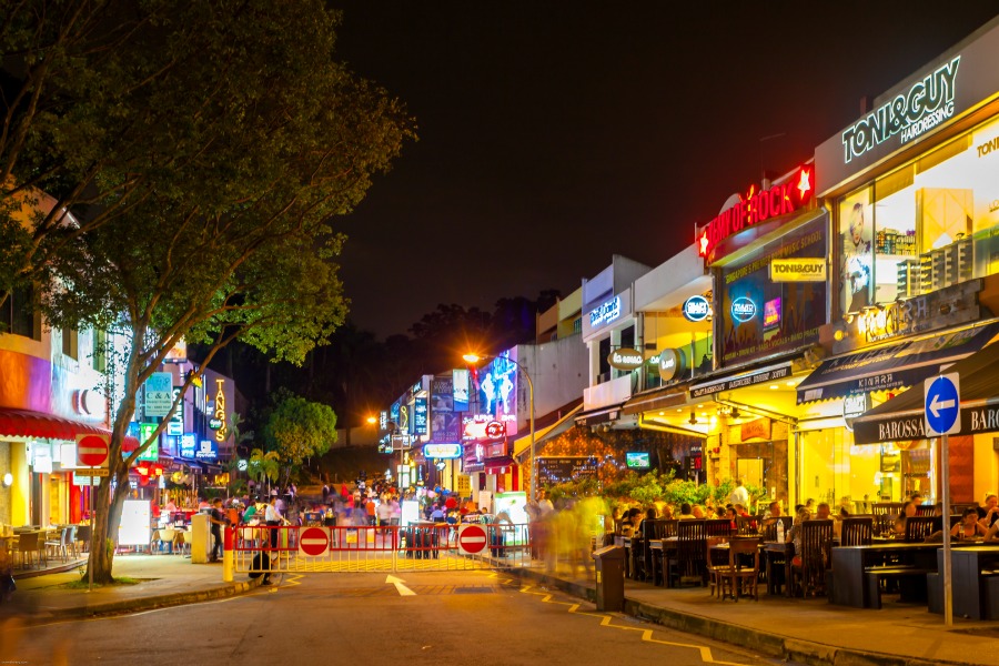 HollVillage Street Singapore, kinh nghiệm du lịch mua sắm Singapore