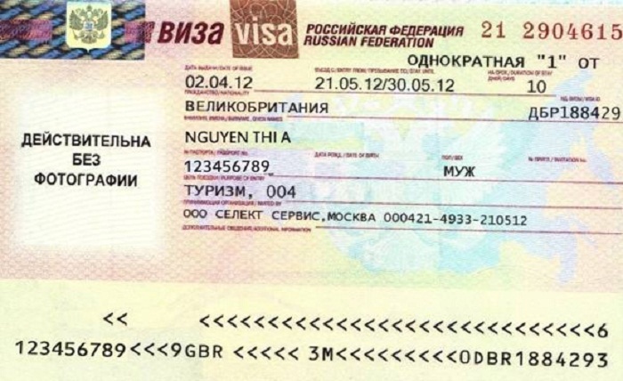 kinh nghiệm xin visa Nga