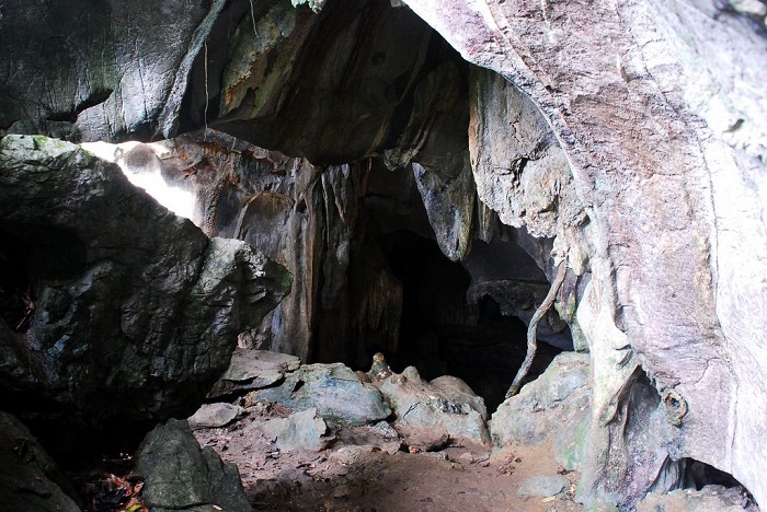 Explore the caves