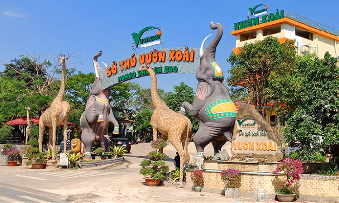 kinh nghiệm khám phá khu du lịch Vườn Xoài