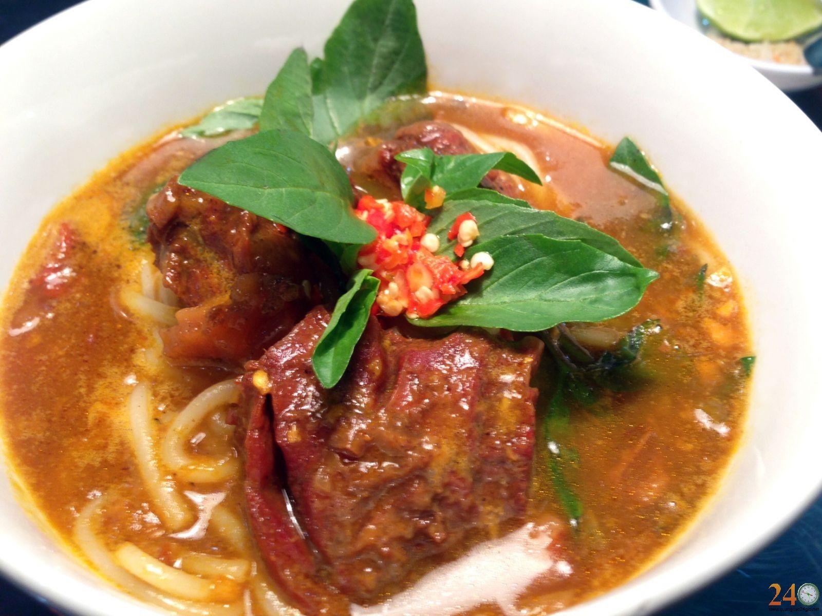Bún bò cay đặc sản Bạc Liêu