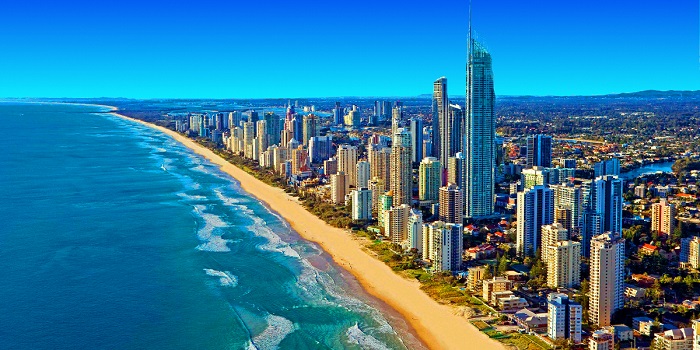 thư giãn bên biển trong tour du lịch Úc