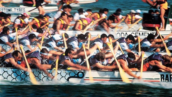 lễ hội đua thuyền rồng tại Singapore