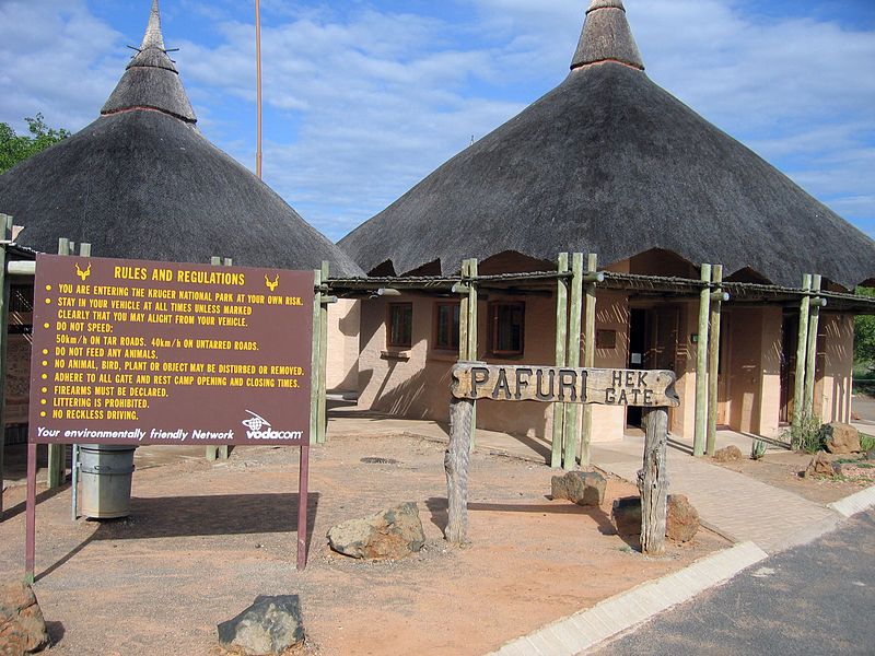 Làng văn hóa tại vườn quốc gia Kruger