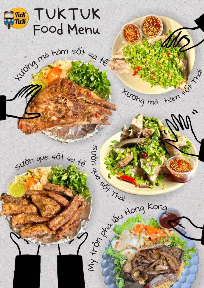 quán Thái ở Đà Nẵng Tuk Tuk - Treet Food
