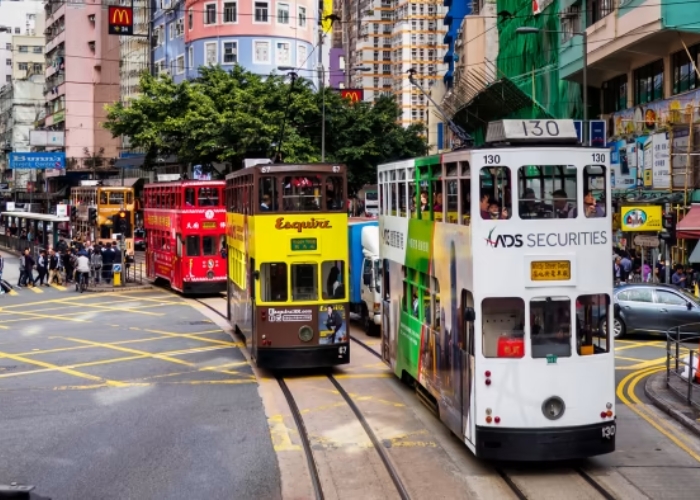 Du lịch Hồng Kông - Tram là phương tiện di chuyển cổ điển của Hồng Kông