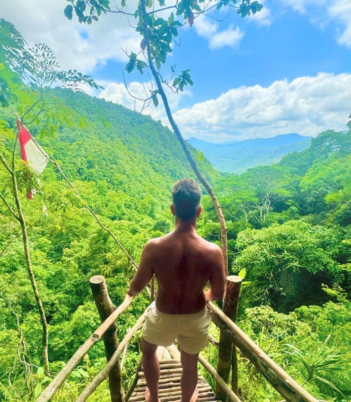 Du lịch Indonesia - Khung cảnh thiên nhiên hùng vĩ từ trên cao của Indonesia