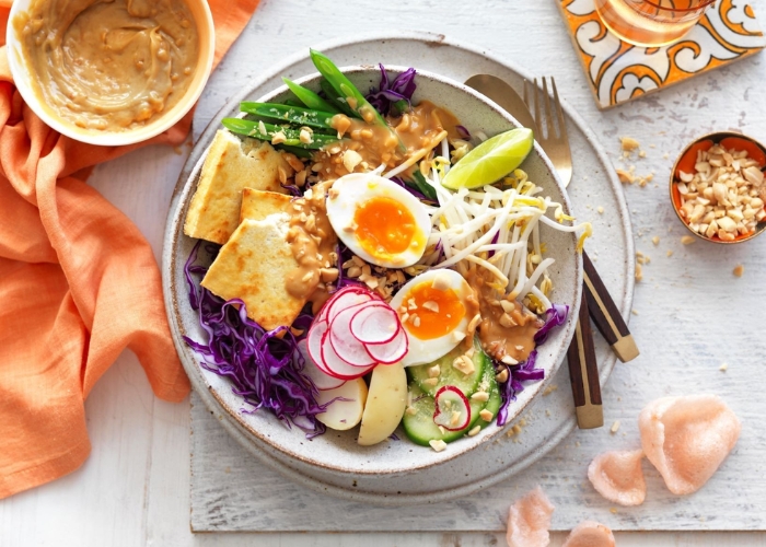 Du lịch Indonesia - Gado-gado món ăn đường phố của Indonesia