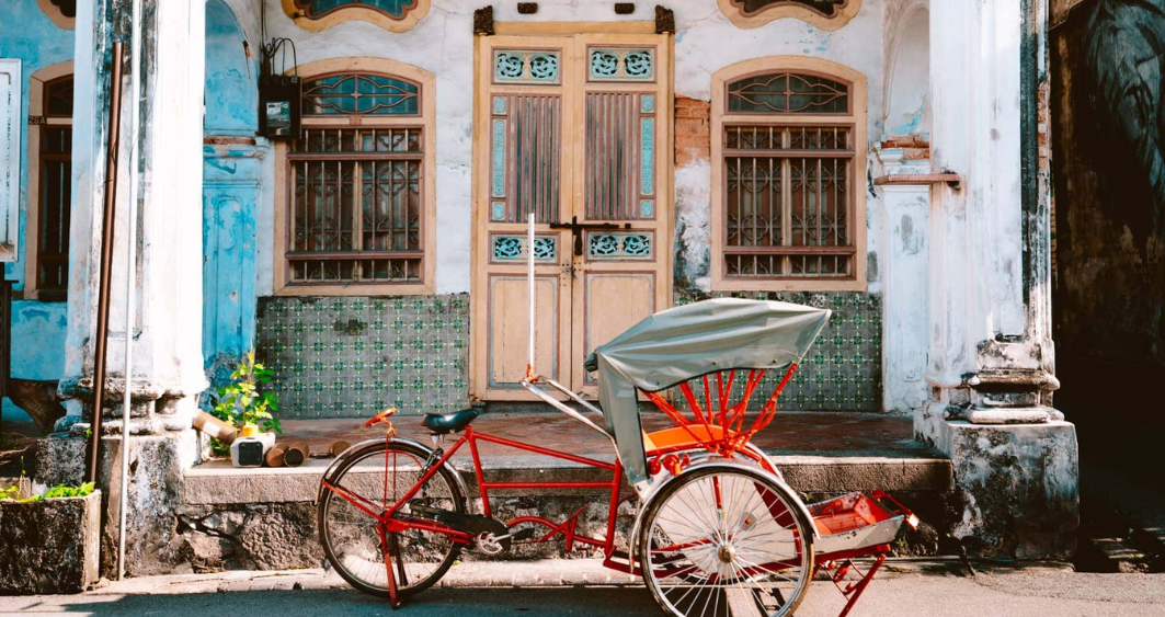 Thành phố cổ George Town là nơi mang nhiều dấu vết thời gian Thành phố cổ George Town là nơi mang nhiều dấu vết thời gian