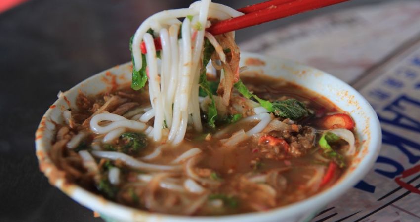 Món bún Assam Laksa Món bún Assam Laksa