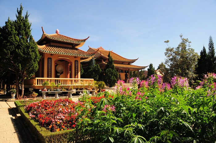 Thiền viện Trúc lâm Đà Lạt trong trong lịch trình 3 ngày du lịch Đà Lạt dịp Tết