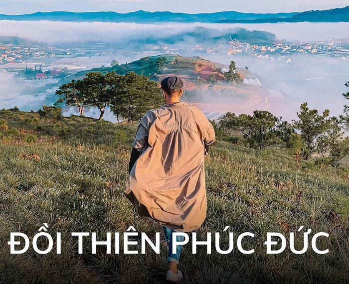 lịch trình 3 ngày du lịch đà lạt dịp tết tới đồi Thiên Phúc Đức hoang sơ