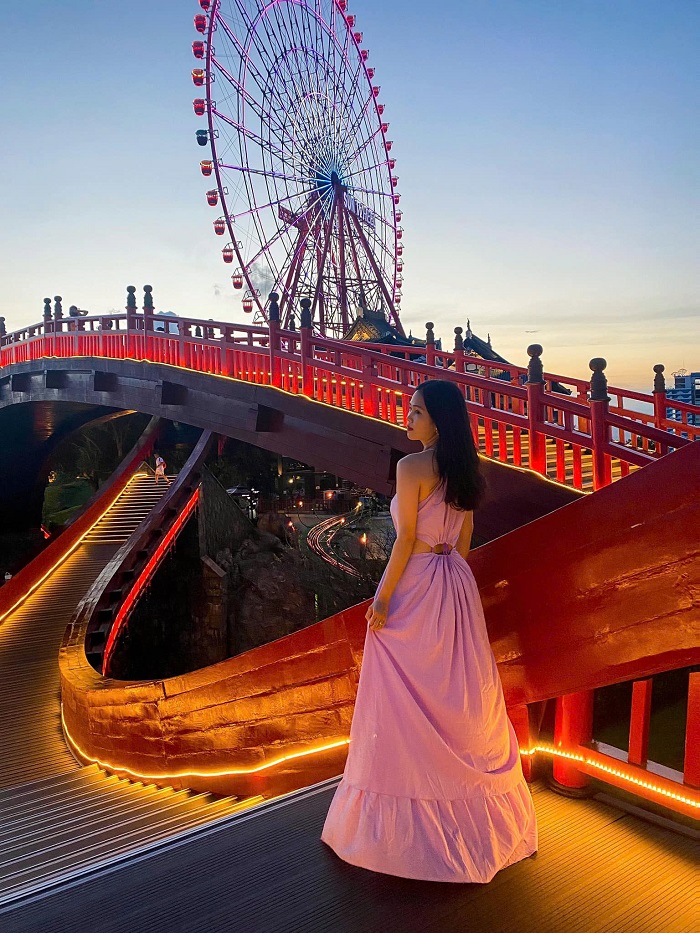 lịch trình đi Hạ Long 2 ngày 1 đêm dịp Tết check in cây cầu Koi trên đỉnh đồi Ba Đèo