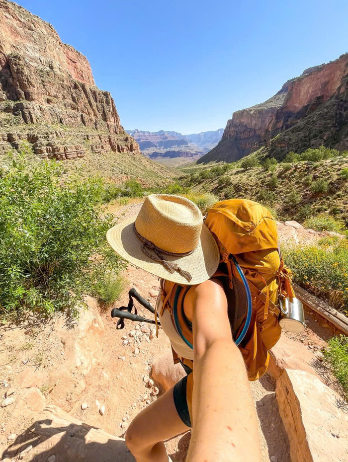 Điểm ngắm hẻm núi Grand Canyon Mỹ đẹp - Bright Angel Trail