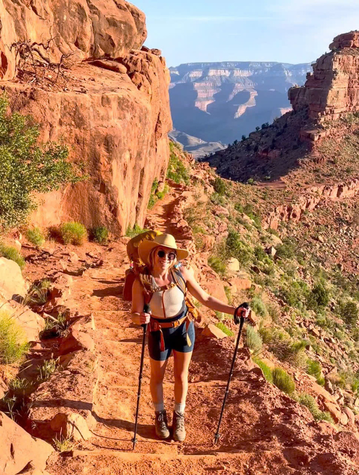 Điểm ngắm hẻm núi Grand Canyon Mỹ đẹp - Bright Angel Trail