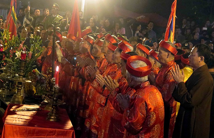 Thời gian tổ chức các lễ hội lớn nhất Việt Nam Lễ hội Khai ấn Đền Trần diễn ra từ ngày 11 tháng Giêng