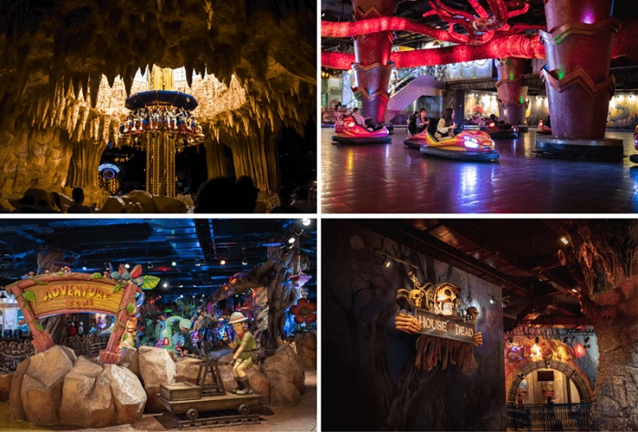 Cẩm nang du lịch Bà Nà Hills Đà Nẵng rất nhiều trò chơi tại Fantasy Park 