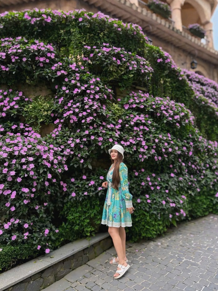 Cẩm nang du lịch Bà Nà Hills Đà Nẵng cũng có rất nhiều loài hoa đẹp