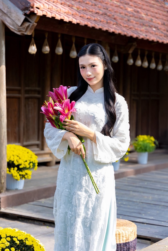 Địa điểm chụp ảnh Tết ở Ninh Bình có backround cực hợp để chụp ảnh Tết