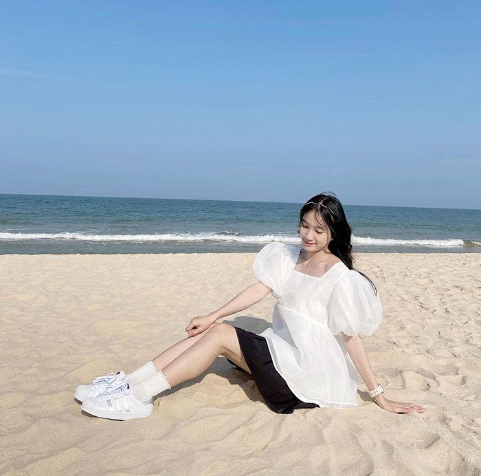 Tết nên đi du lịch ở đâu miền Trung biển Nhật Lệ xanh trong