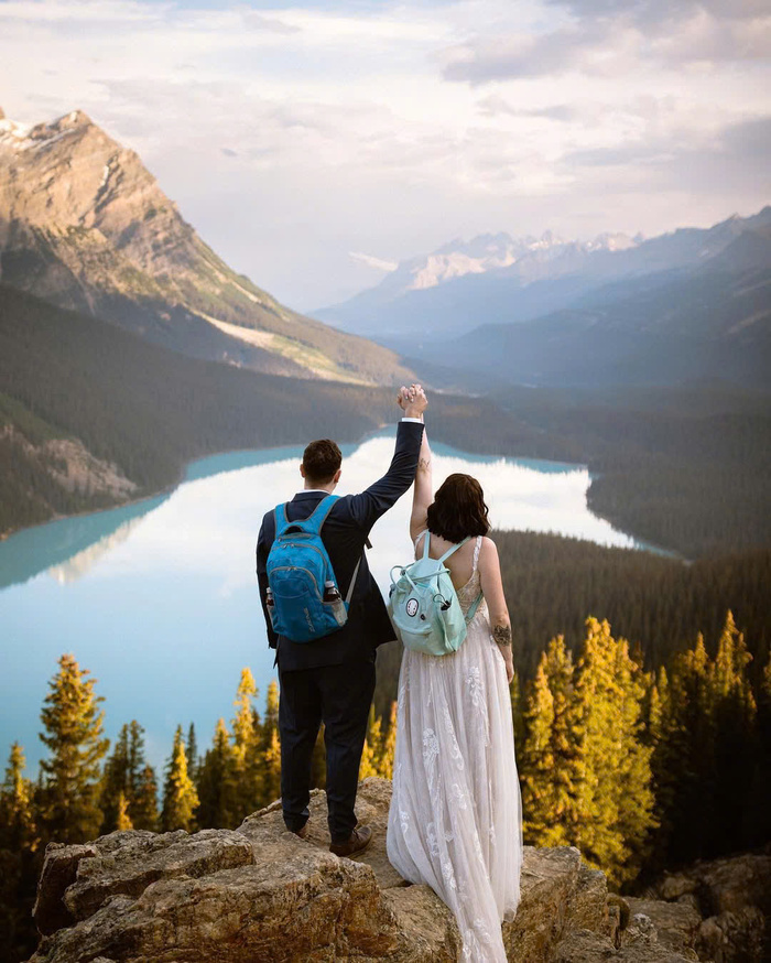 Các hồ nước đẹp nhất ở Canada - Hồ Peyto