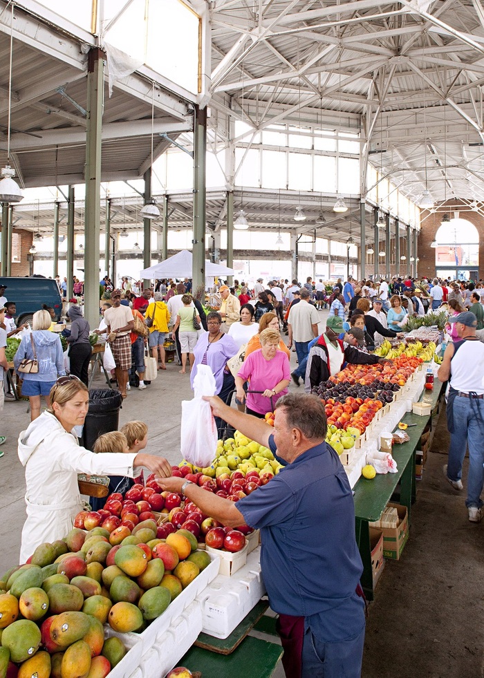 Các khu chợ nổi tiếng ở Mỹ - Chợ Eastern Market – Detroit