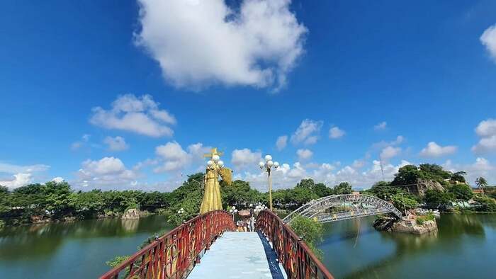 Các điểm tham quan ở khu du lịch núi Sập An Giang - Hồ Ông Thoại