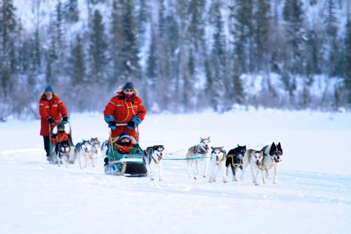 Trượt tuyết trong mùa đông lạnh giá là trải nghiệm nên thử ở Yukon