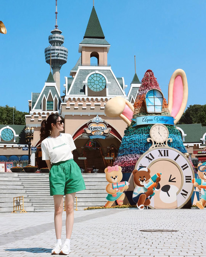 Công viên giải trí E-World Hàn Quốc có gì thú vị?