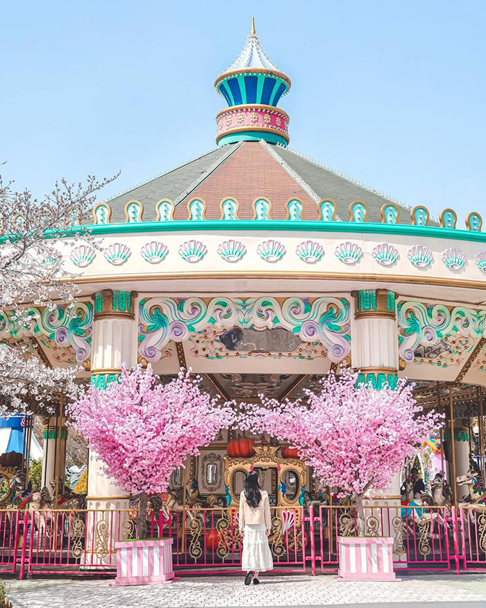 Thời điểm lý tưởng tới công viên giải trí E-World Hàn Quốc