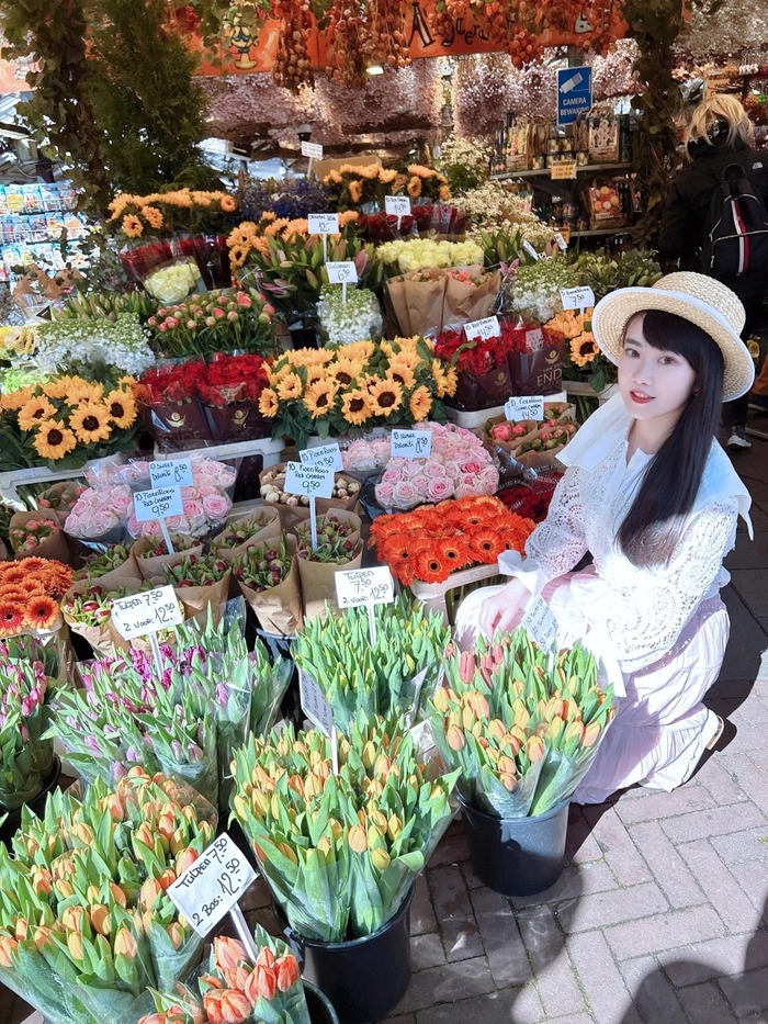 Những lưu ý khi ghé chợ hoa Bloemenmarkt Hà Lan