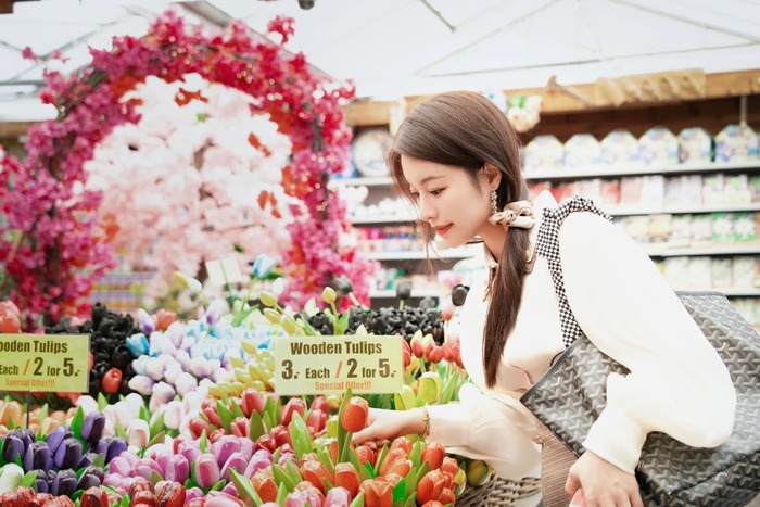 Mua sắm ở chợ hoa Bloemenmarkt Hà Lan