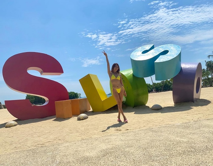 Bãi biển Siloso Singapore ở đâu?