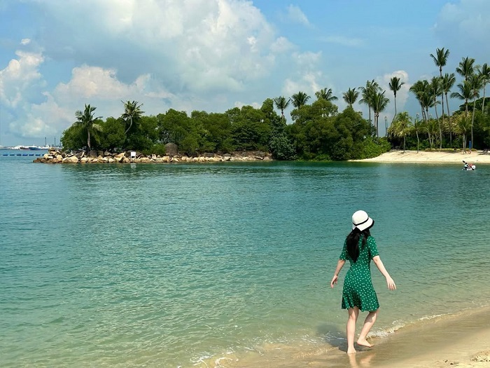 Kinh nghiệm khám phá bãi biển Siloso Singapore 