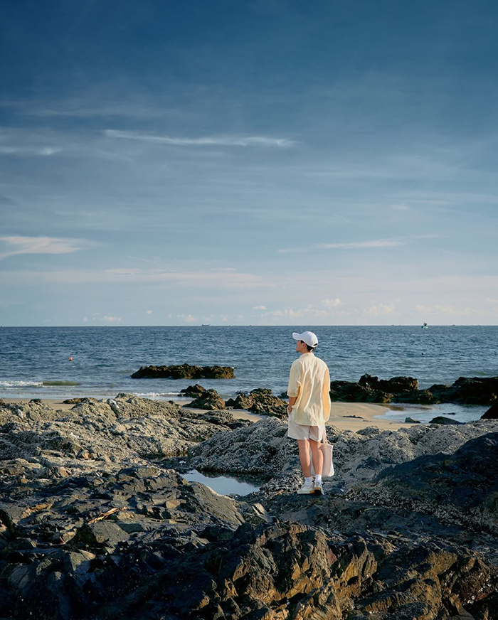 Những góc check-in “sống ảo” cực chill tjai bãi tắm việt đức