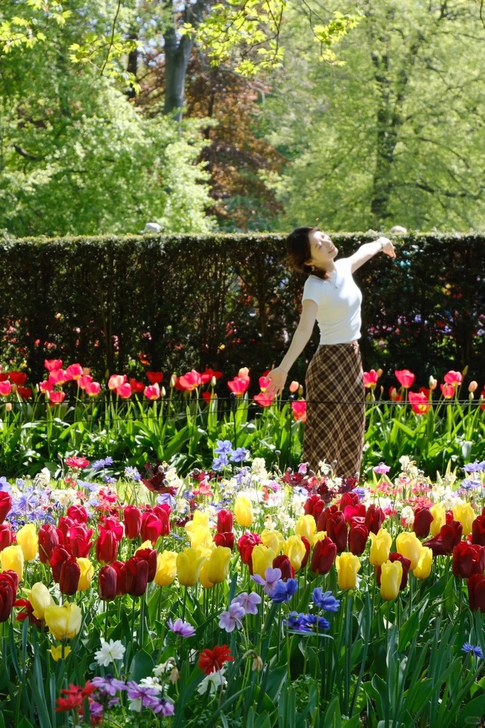 Các cánh đồng hoa tulip đẹp nhất ở Hà Lan - Keukenhof