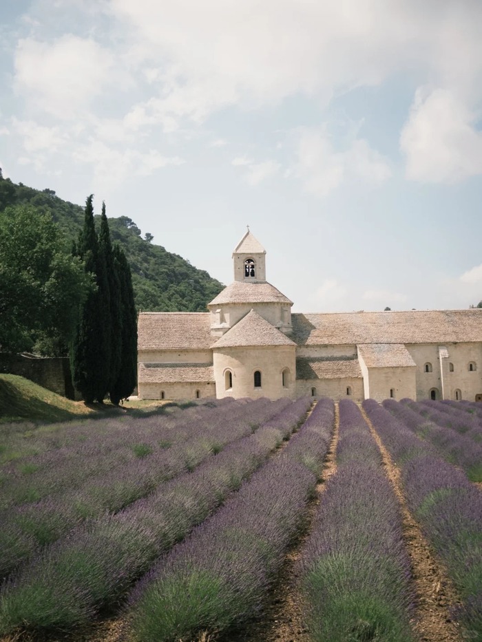 Các cánh đồng oải hương đẹp ở Provence Pháp - Tu viện Sénanque