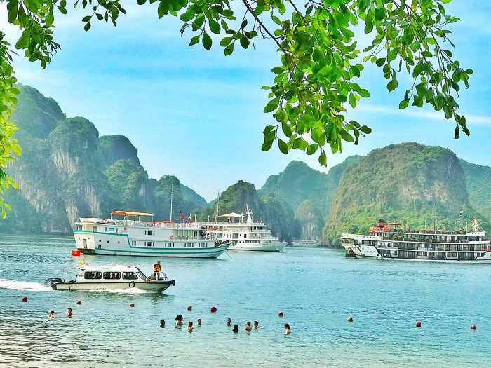 Đảo Ti Tốp Quảng Ninh thích hợp để tắm biển