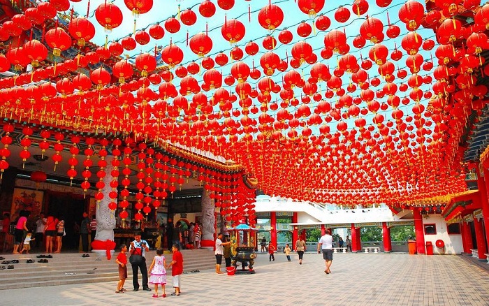 Đền Cheng Hoon Malaysia góc nào check in đều đẹp