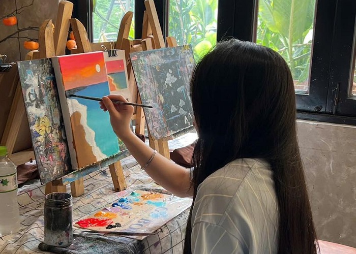 Đổi gió tại địa điểm workshop vẽ tranh ở TPHCM