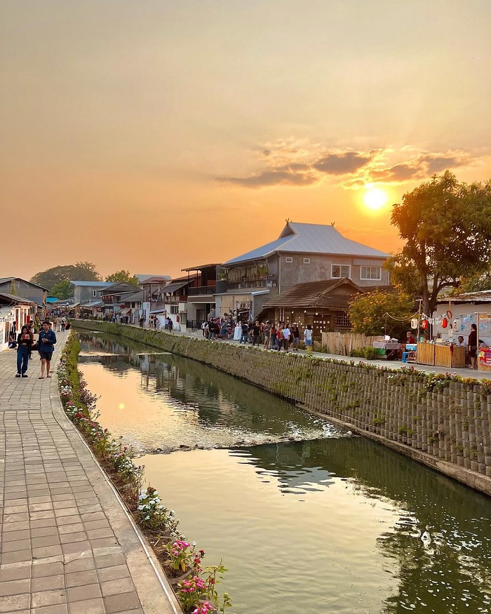 Làng cổ Khlong Mae Kha Thái Lan ở đâu?