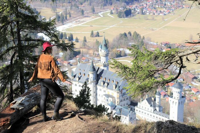 trekking đến lâu đài Neuschwanstein Đức 