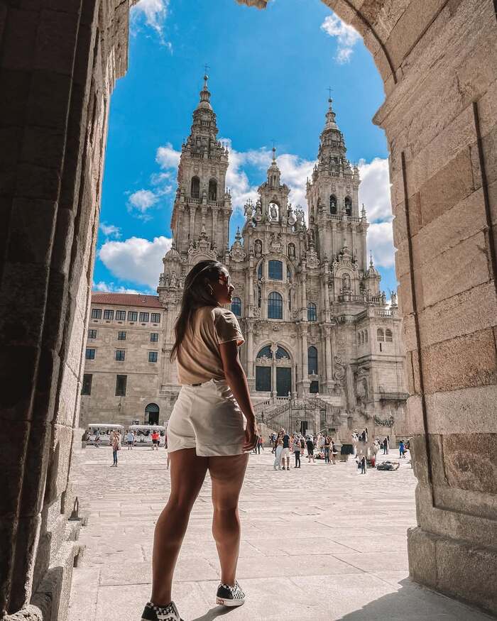 Các nhà thờ đẹp ở Tây Ban Nha - Nhà thờ Santiago de Compostela