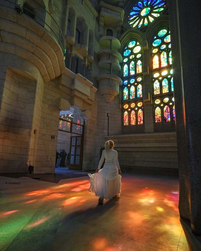 Các nhà thờ đẹp ở Tây Ban Nha - Vương cung thánh đường Sagrada Família