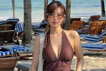 Nữ ca sĩ MIN tận hưởng kỳ nghỉ rực nắng tại Phú Quốc