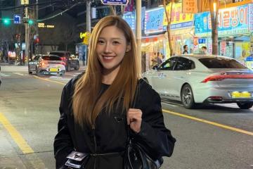 Uyển Ân khoe nhan sắc thăng hạng trong chuyến du lịch Hàn Quốc