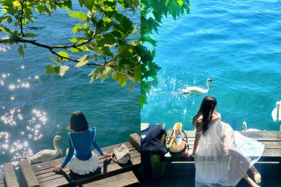 Hồ Zurich Thụy Sĩ: Tấm gương khổng lồ phản chiếu dãy Alps hùng vĩ